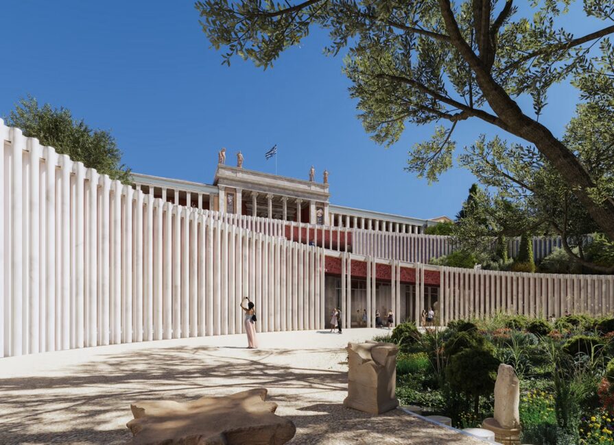 Cómo ampliar un museo patrimonial sin tocarlo: el caso del estudio OMA en Atenas